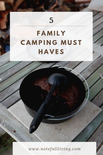 Family camping must haves