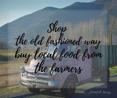 You do not have to live in the country to get the benefits of buying local food from the farmers.